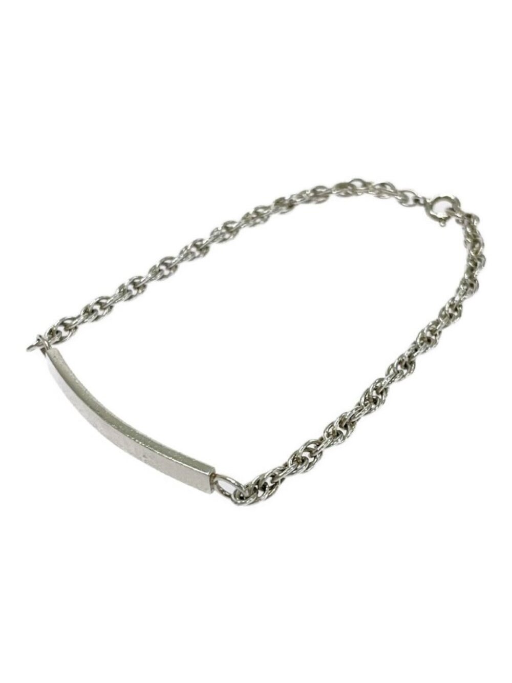 Tiffany & Co Silver ID Chain Bracelet